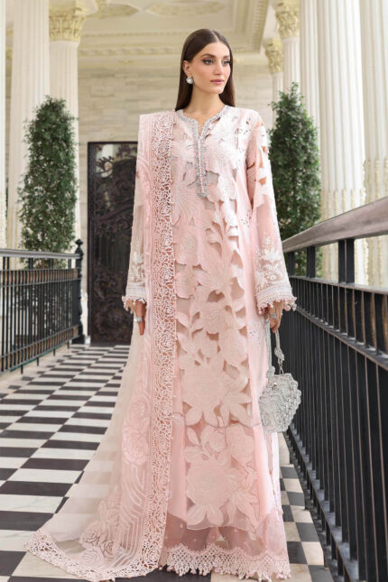 Maria B. 3 Piece Unstitched Embroidered Lawn Suit